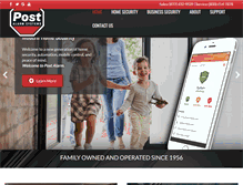 Tablet Screenshot of postalarm.com